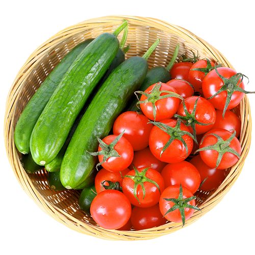 圣女果水果小黄瓜组合5斤新鲜西红柿小番茄黄瓜蔬菜其它